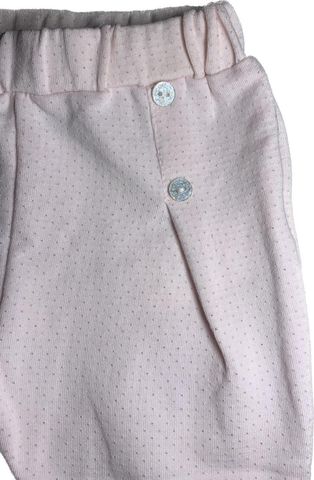 PANTALON ROSE PALE TYPE PINCES BKZ