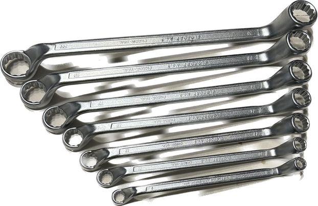 JEU DE 8 CLES POLYGONALES ELOFORT