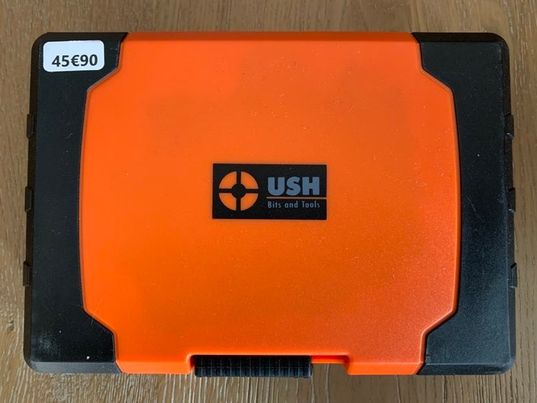 Coffret 80 pcs embouts de vissage USH