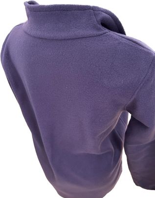 VESTE POLAIRE violette CLAIRE NEUVILLE