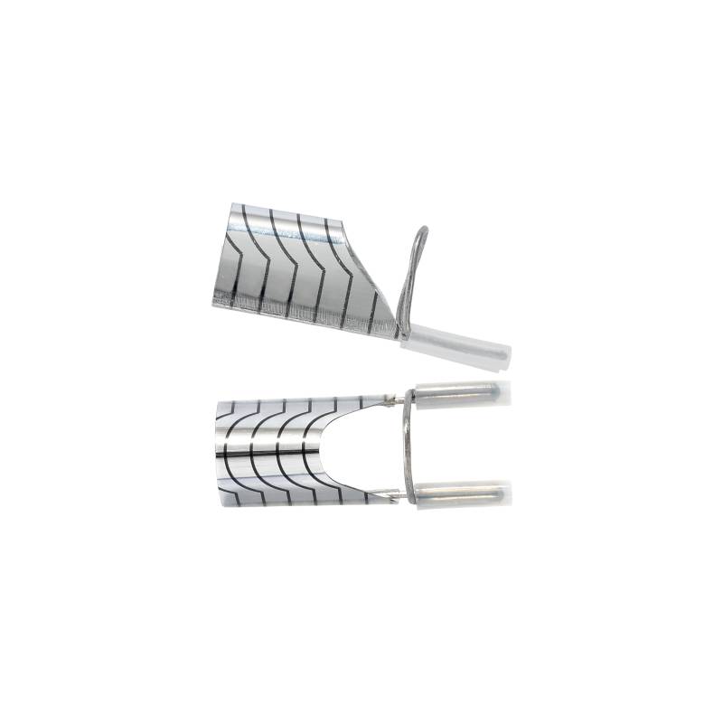 Formes réutilisables en téflon pour la construction de faux ongles PEGGY SAGE