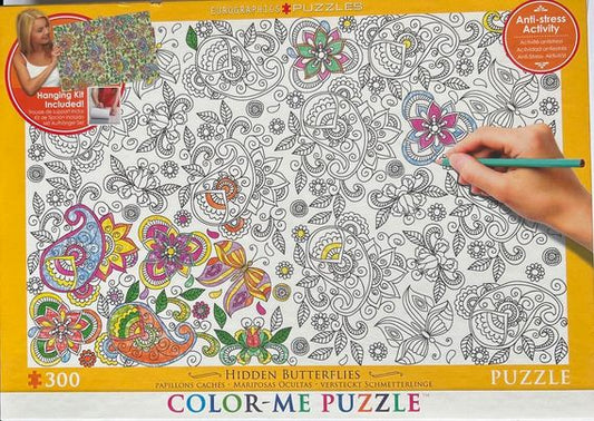 PUZZLE EUROGRAPHICS A COLORIER 300PIECES