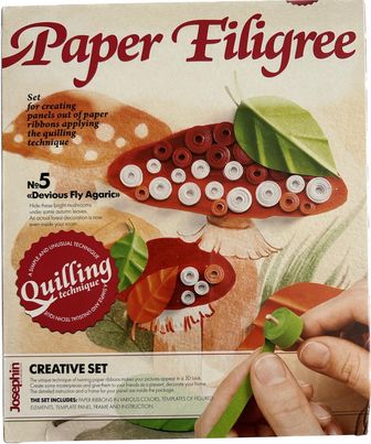 PAPER FILIGREE N°5 DEVIOUS FLY AGARIC 8+