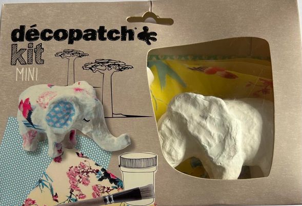 DECOPATCH KIT MINI ELEPHANT
