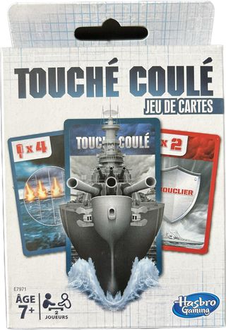 JEU DE CARTES TOUCHE COULE DE HASBRO