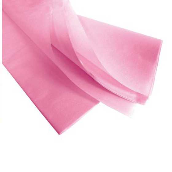 8 FEUILLES DE PAPIERS DE SOIE ROSE CLAIREFONTAINE