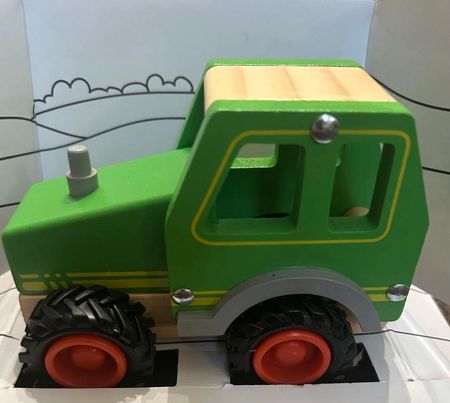 Tracteur en bois SMALL FOOT