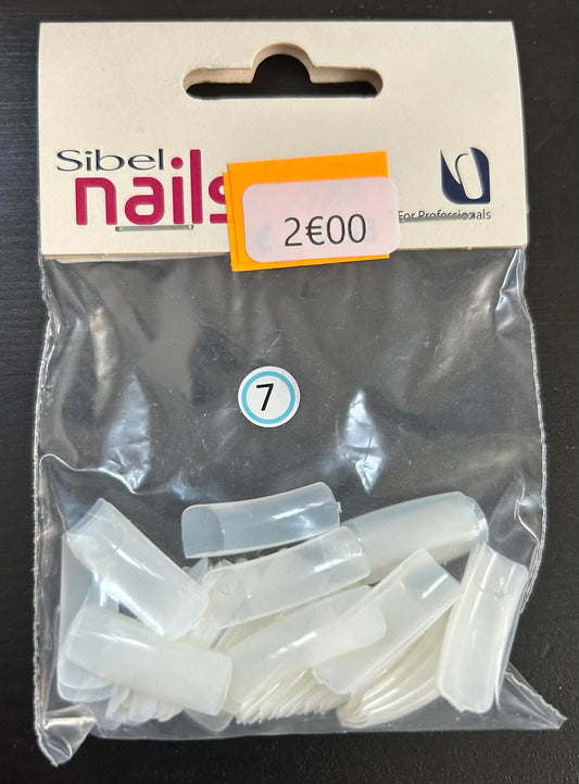 50 capsules pour pose ongles gel SIBEL