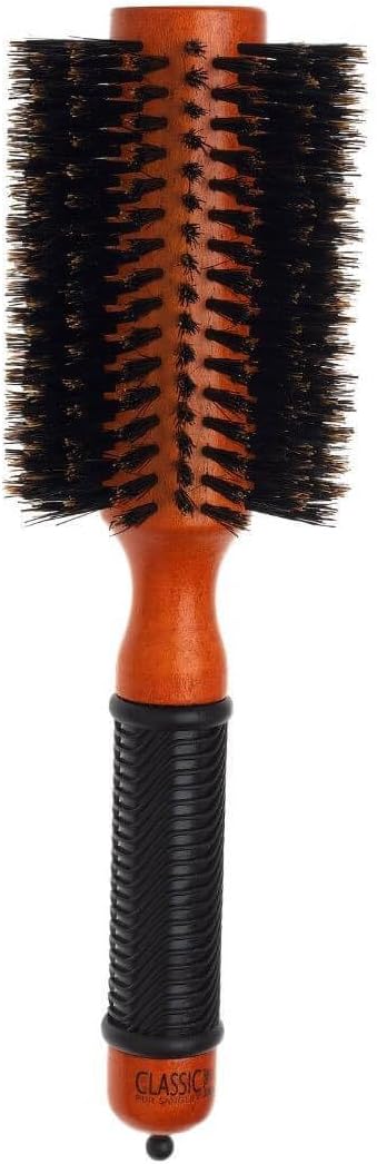 Brosse en bois CLASSIC 32, Diamètre 70mm soies de sanglier SIBEL