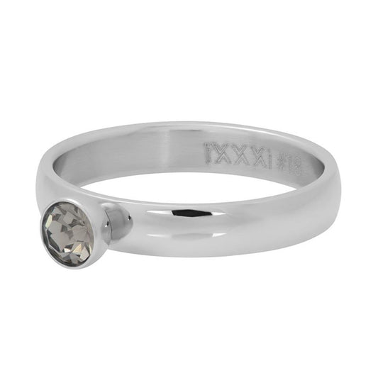 BAGUE IXXXI 4 MM AVEC PIERRE