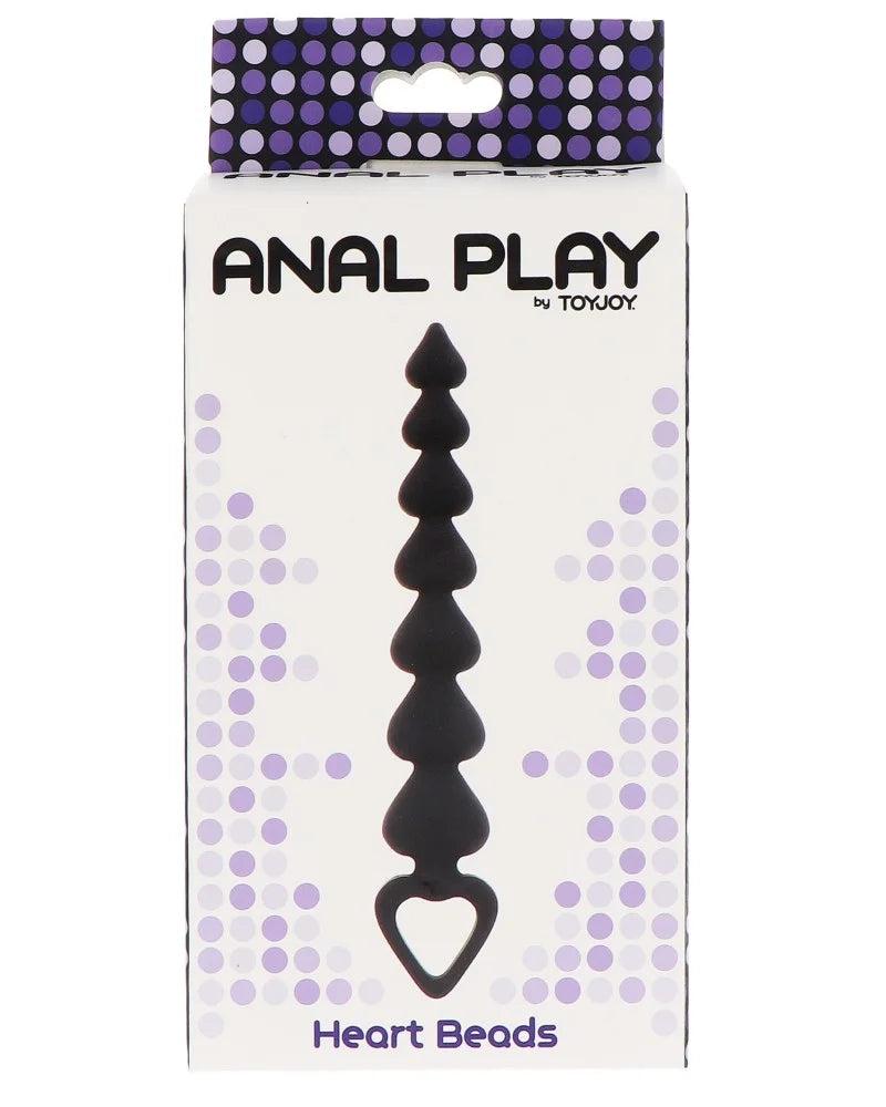 Chapelet anal Heart Beads 18 x 3.4cm