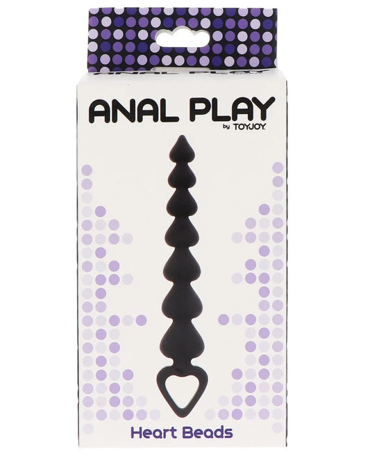 Chapelet anal Heart Beads 18 x 3.4cm
