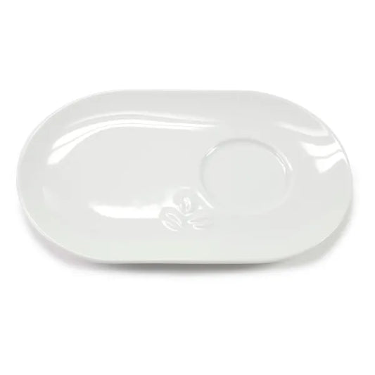 Sous tasse blanche BRUYNOOGHE pour tasse de 6.5cl