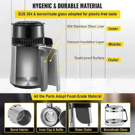 Distillateur d'eau 750w Neuf