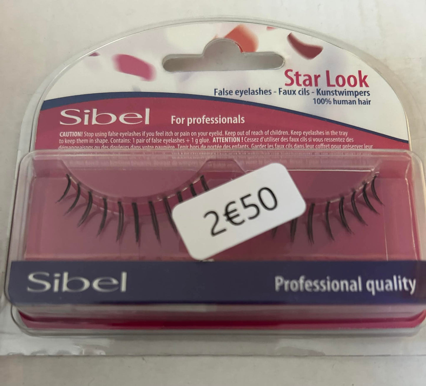 Faux CILS 100% Human hairs STAR LOOK DE SIBEL