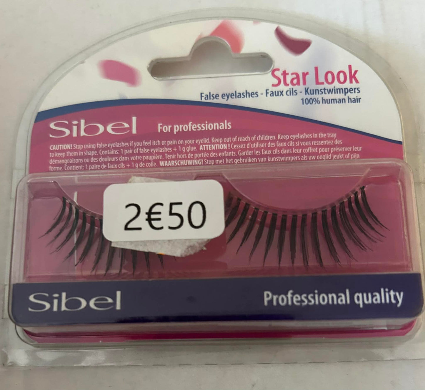 Faux CILS 100% Human hairs STAR LOOK DE SIBEL