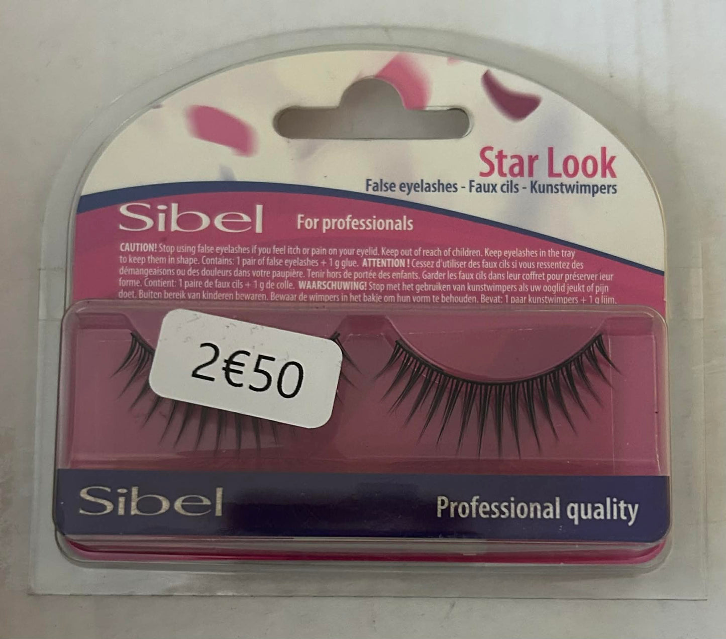 Faux CILS 100% Human hairs STAR LOOK DE SIBEL