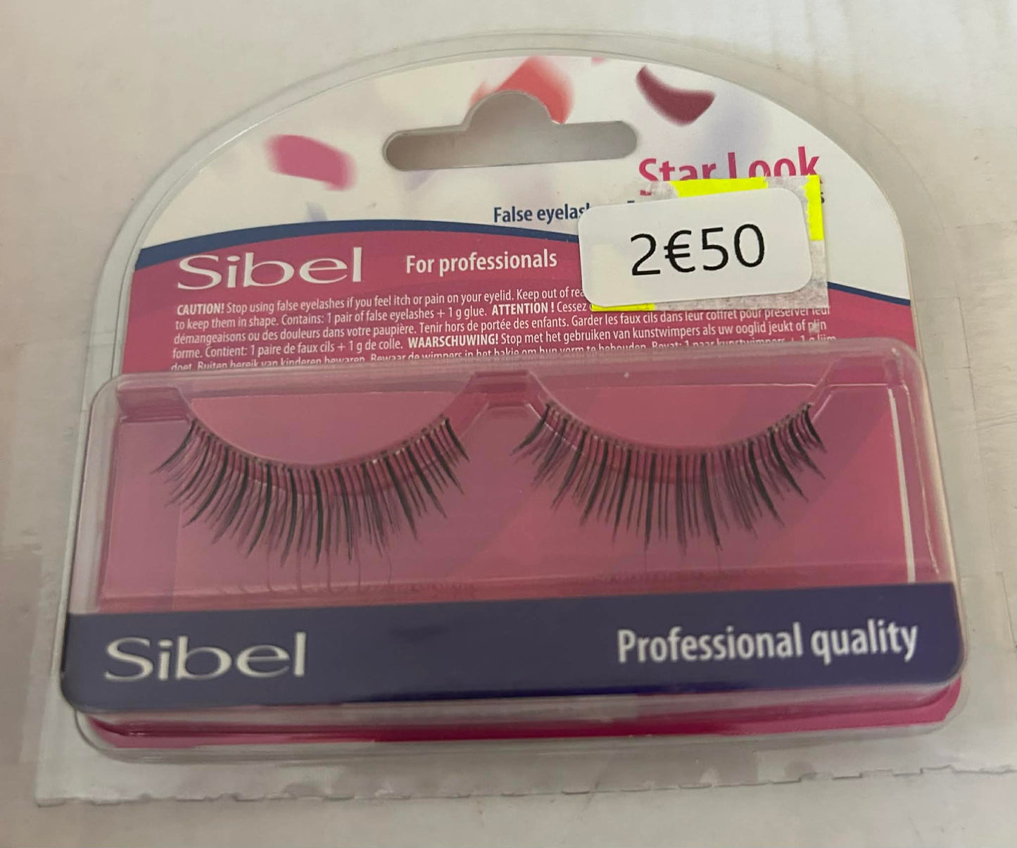 Faux CILS 100% Human hairs STAR LOOK DE SIBEL