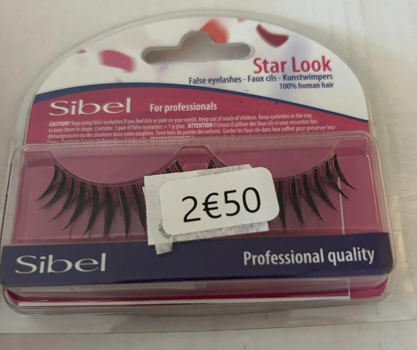 Faux CILS 100% Human hairs STAR LOOK DE SIBEL