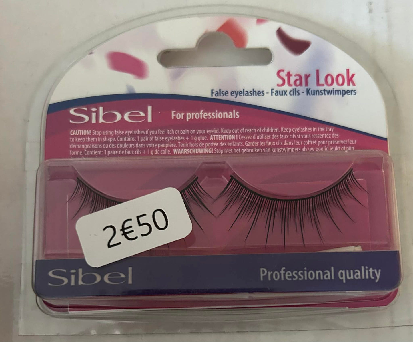 Faux CILS 100% Human hairs STAR LOOK DE SIBEL