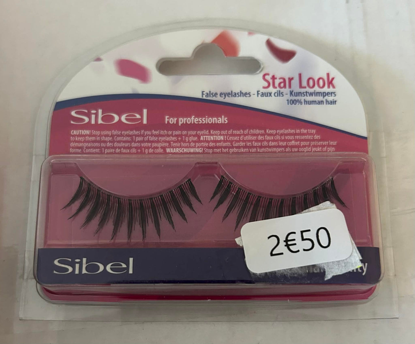 Faux CILS 100% Human hairs STAR LOOK DE SIBEL