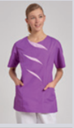 Blouse parme pour femme à enfiler taille S NEW YORK