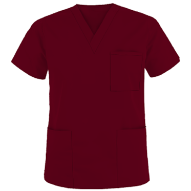 Tunique à enfiler bordeaux taille S NEW YORK