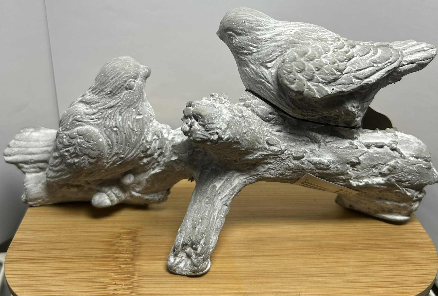 Les oiseaux sur une branche en plâtre fait main collection Goldbach de GmbH (20*10cm)