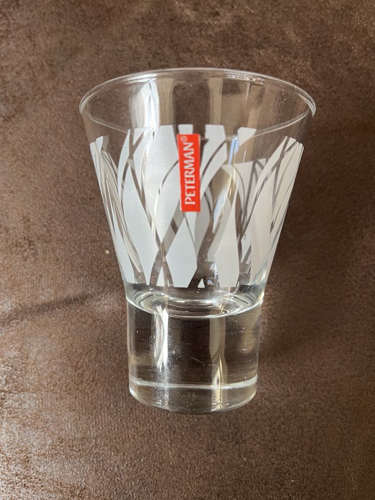 Verre conique design PETERMAN