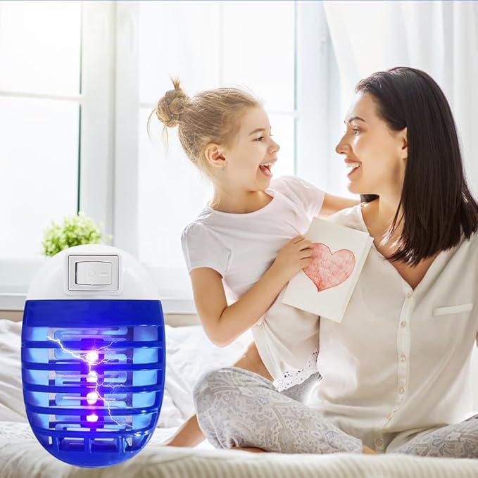 LOT DE 4 Lampes électriques anti-moustiques