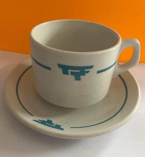 Tasse DUDSON TOWNSEND THORESEN avec sous tasse