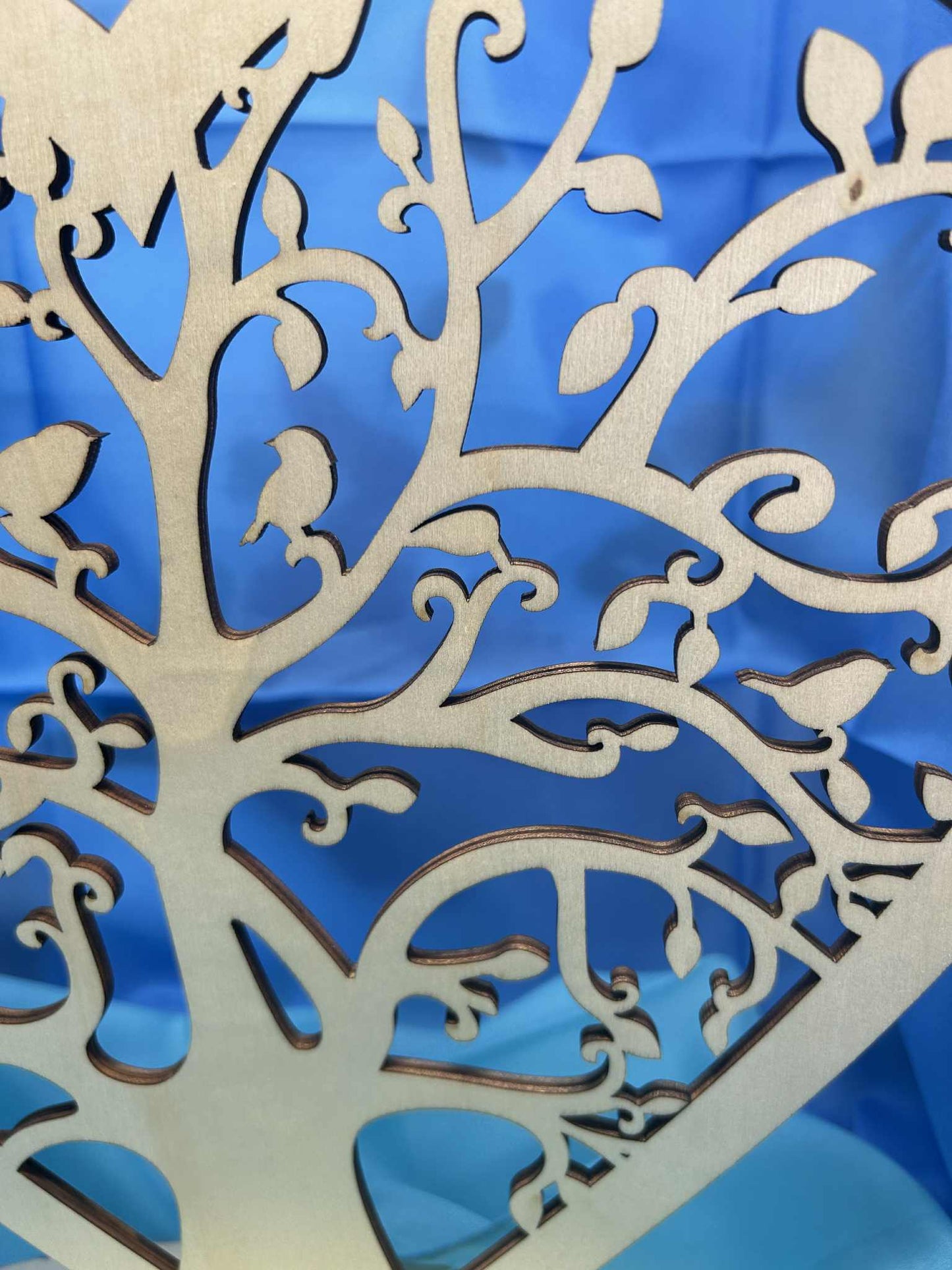Arbre de vie cœur en bois de GmbH (29.5*29cm)