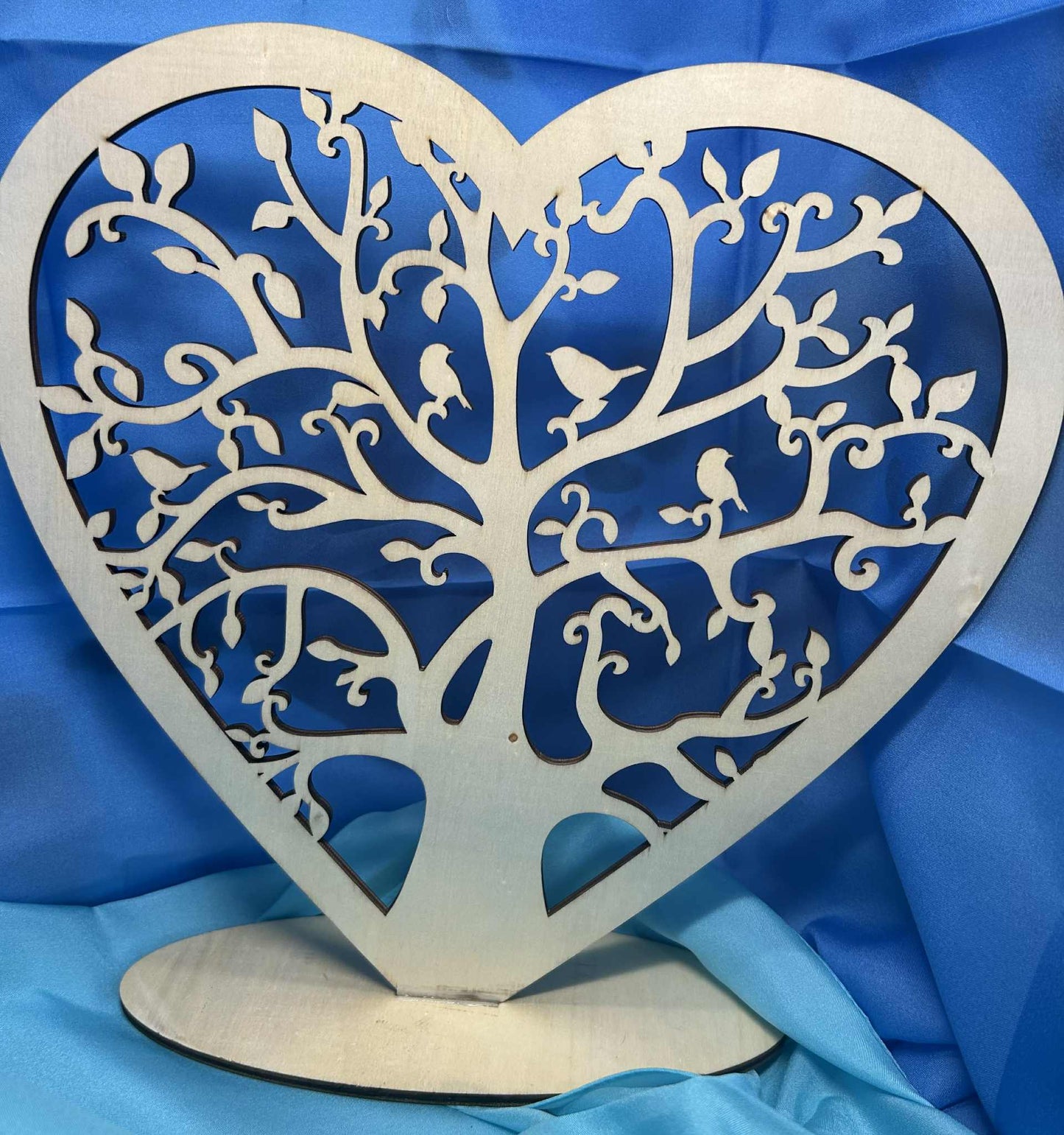 Arbre de vie cœur en bois de GmbH (29.5*29cm)