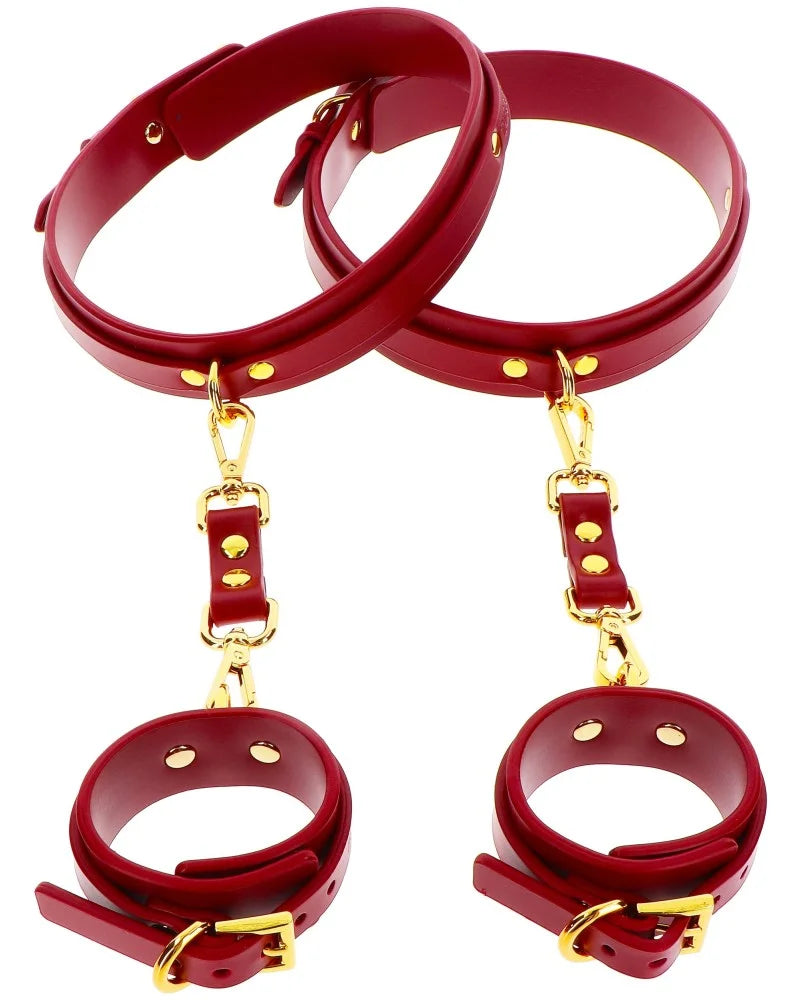 Attaches Cuisses-poignets TABOOM Rouge