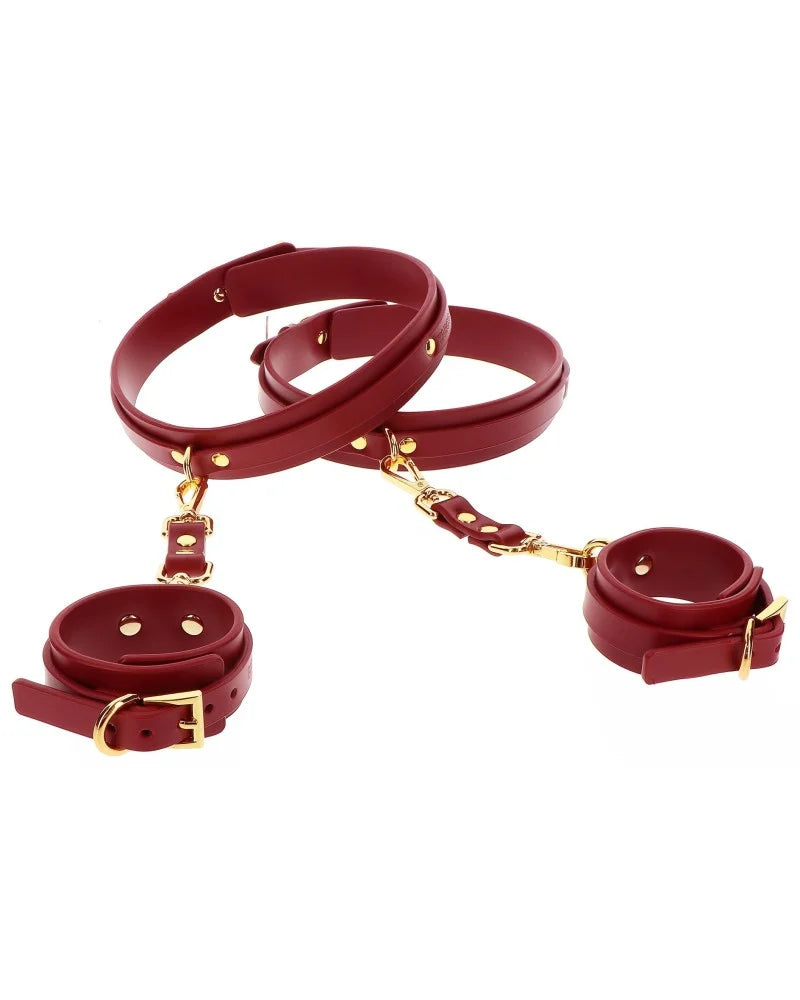 Attaches Cuisses-poignets TABOOM Rouge