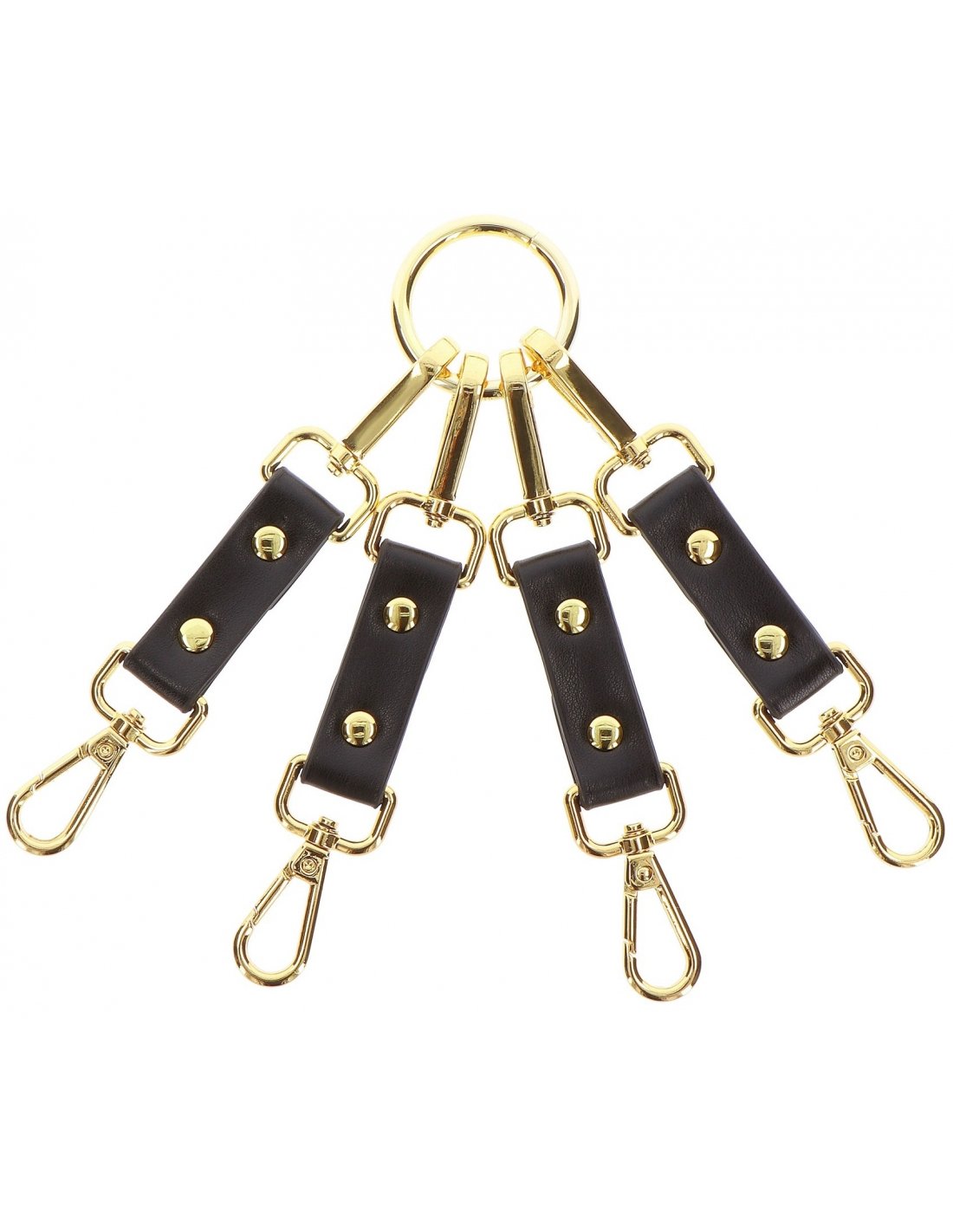 Attaches en croix HOGTIE VOGUE Noires TABOOM