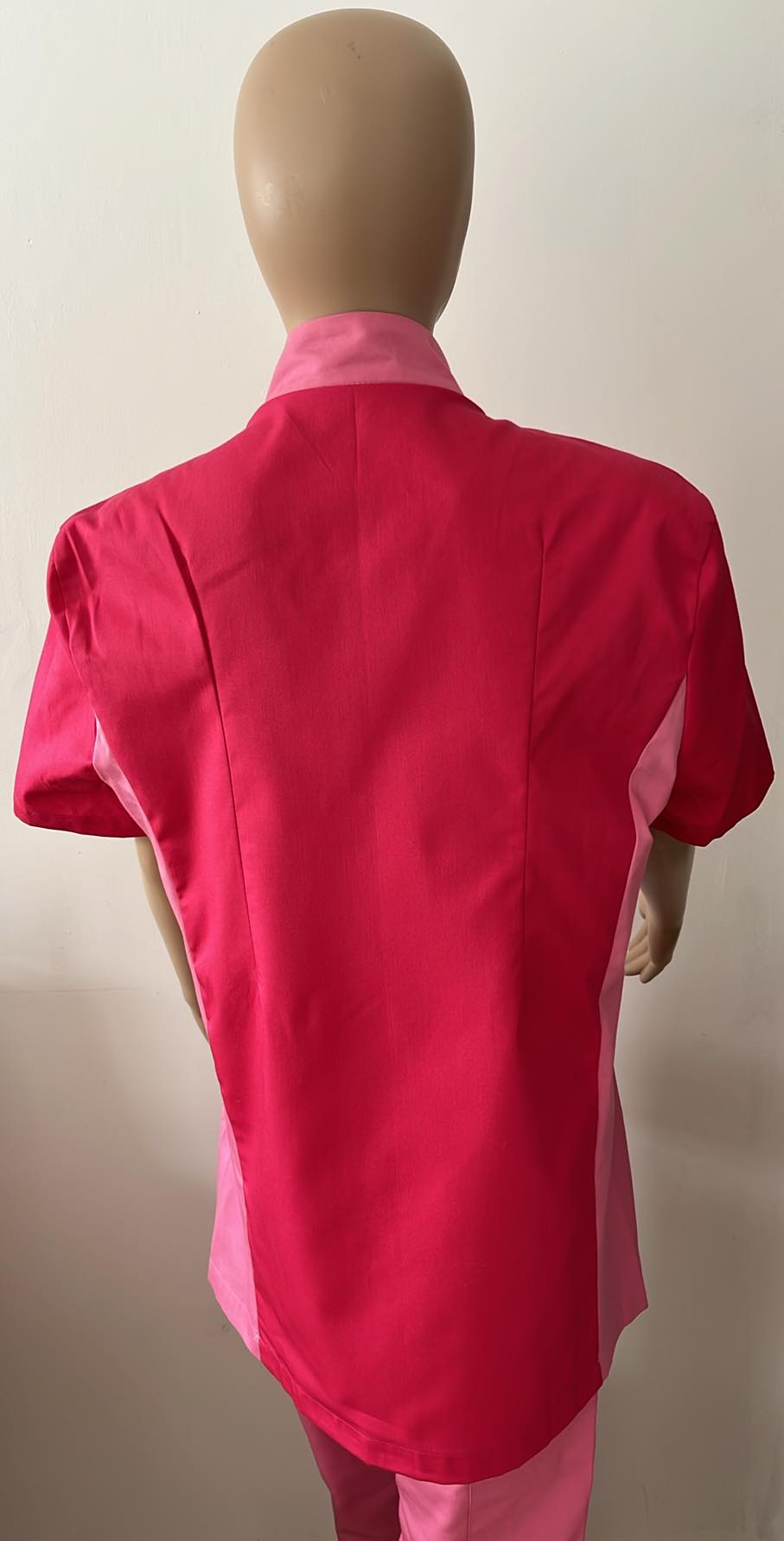 Tunique professionnelle femme manches courtes et boutons pression NEWWORK