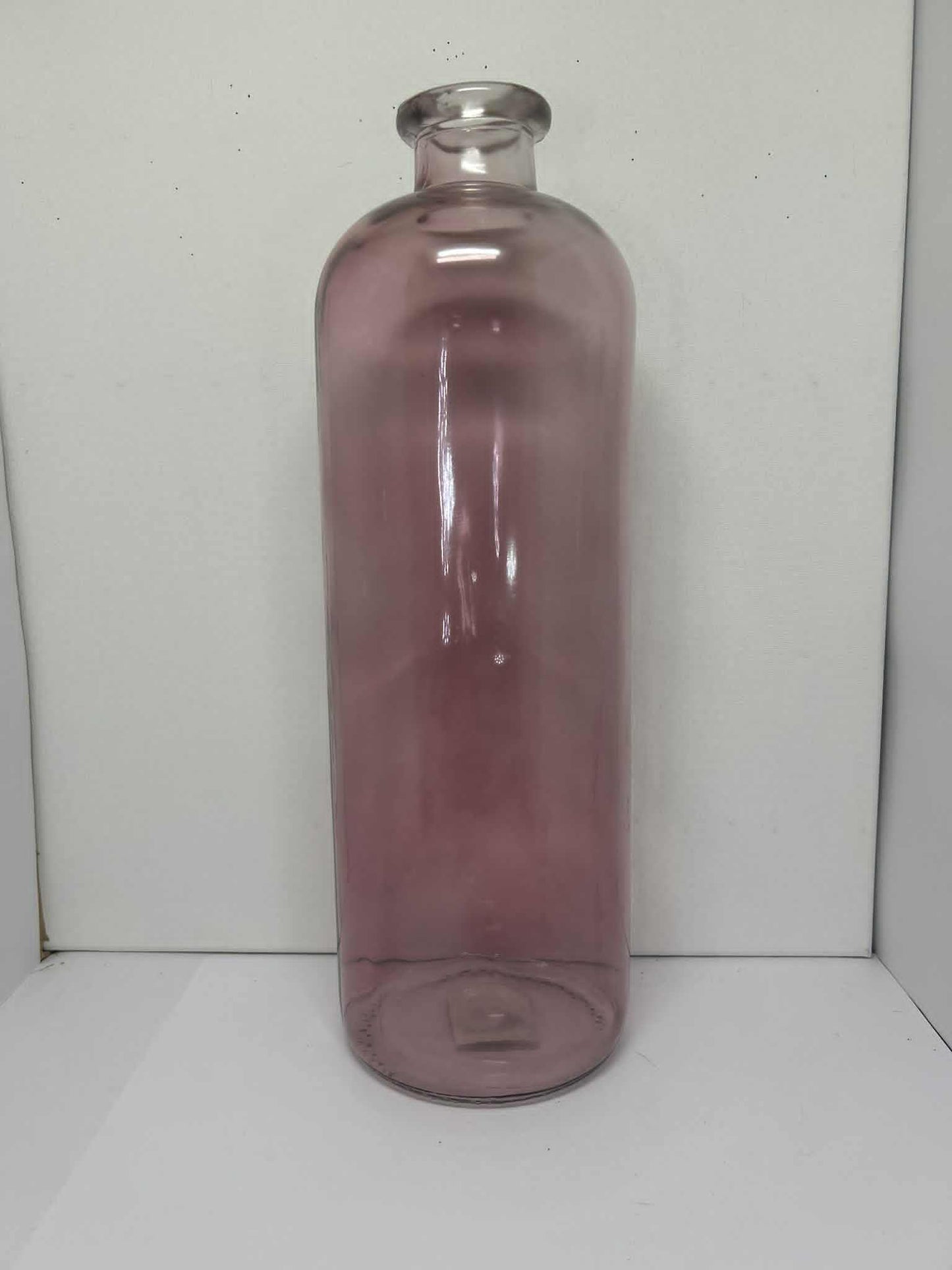 Vase en verre bordeaux Art Déco de GmbH ( 34 cm *10.5cm)
