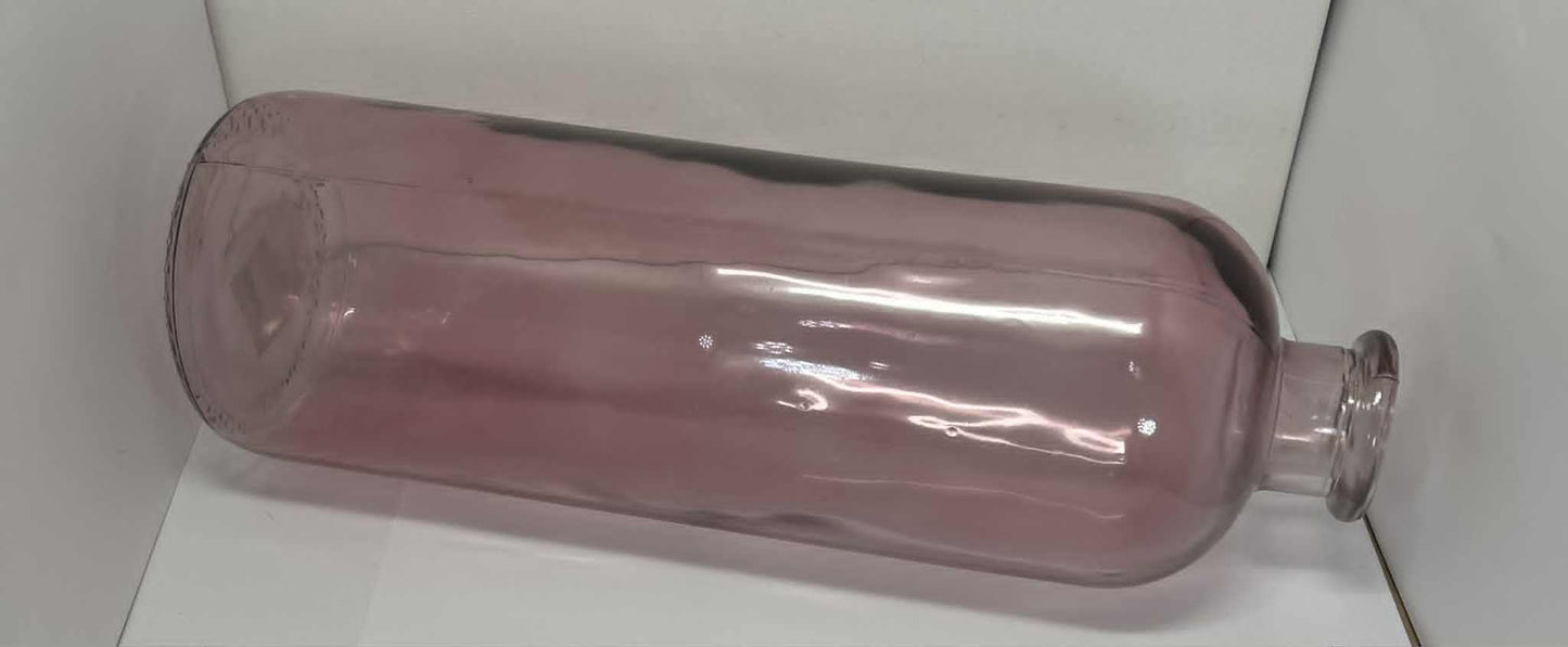 Vase en verre bordeaux Art Déco de GmbH ( 34 cm *10.5cm)