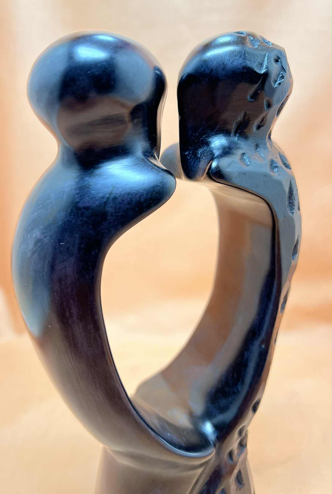 Couples en stéatite , art africain de GmbH