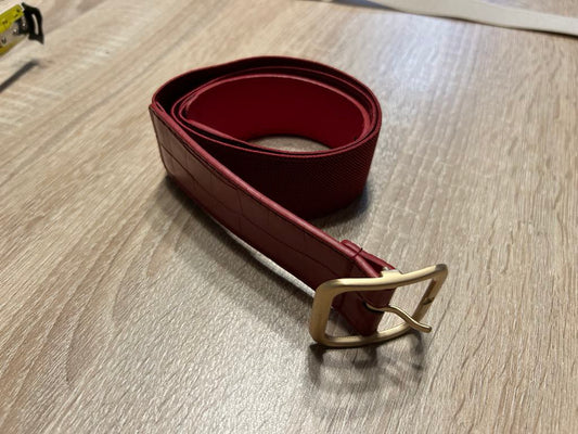 Ceinture élastique avec boucle dorée Fashion