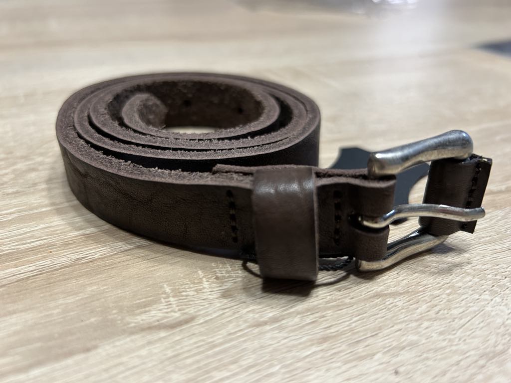 Ceinture marron  en cuir Dolce C