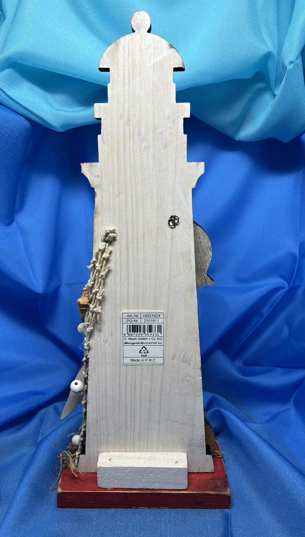 Far en bois coloré plat (12.5*32cm)de GmbH