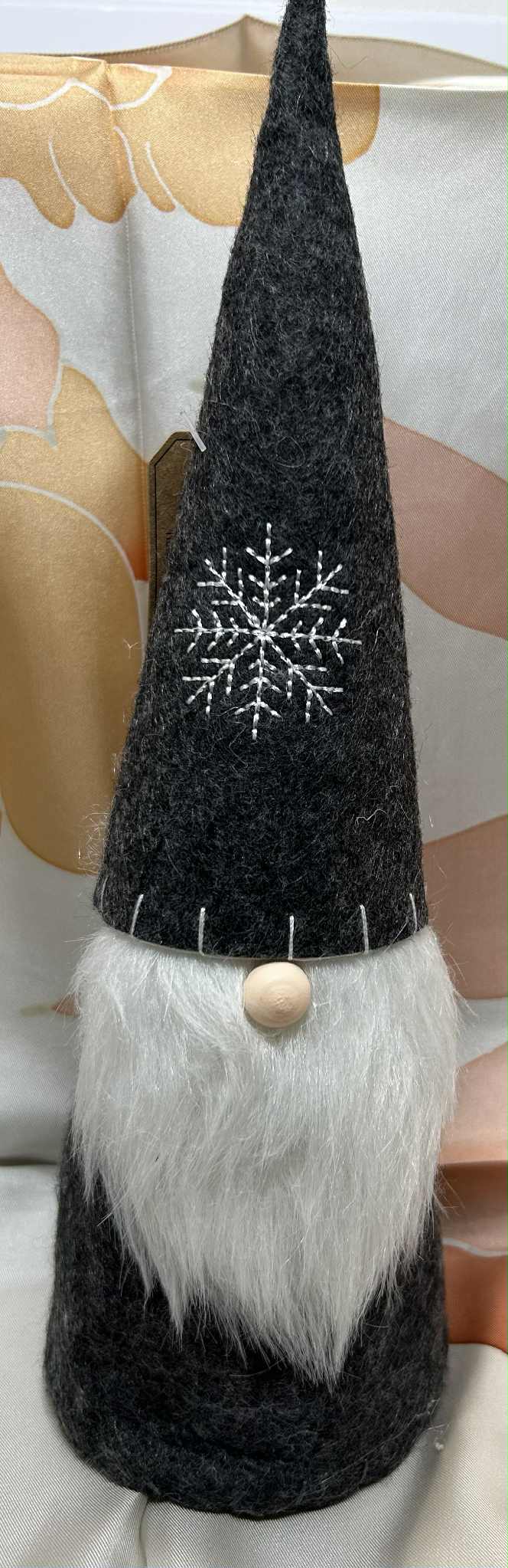 Gnome gris d'hiver de GmbH (8*27cm)