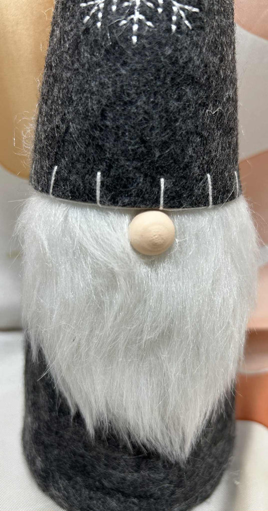 Gnome gris d'hiver de GmbH (8*27cm)