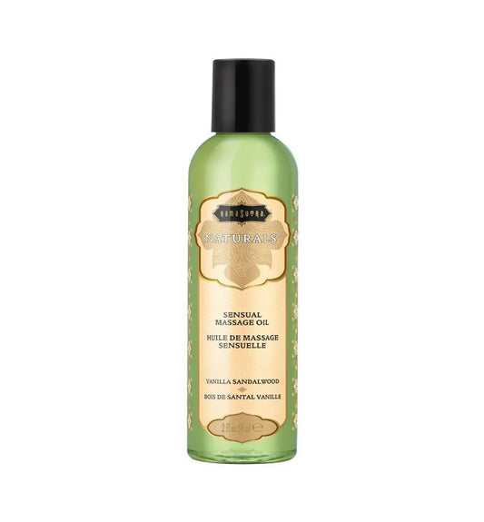 Huile de massage sensuelle bois de santal vanille Kamasutra 59ml