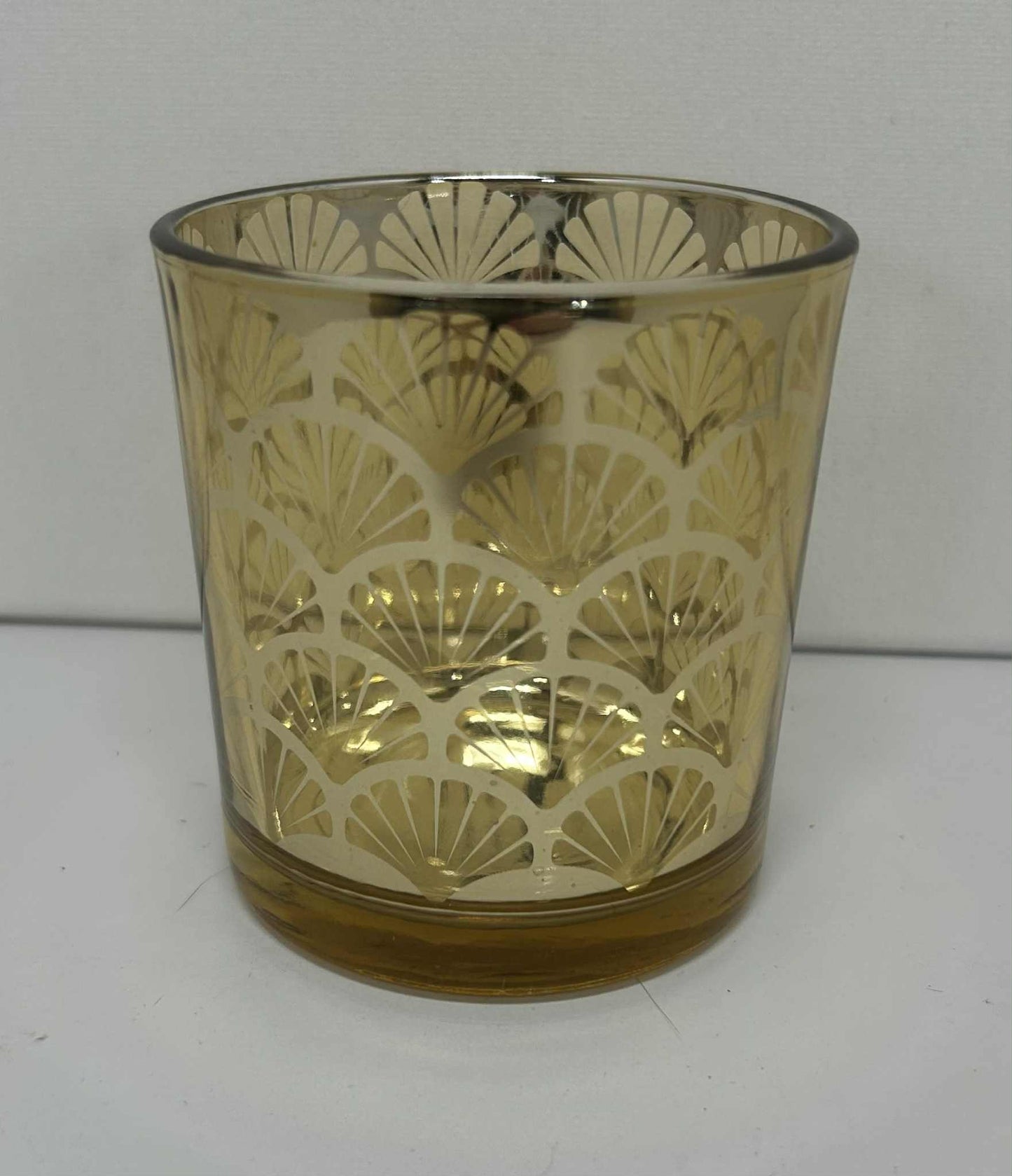 Lot de 2 photophores en verre GmbH (7*7.5cm)