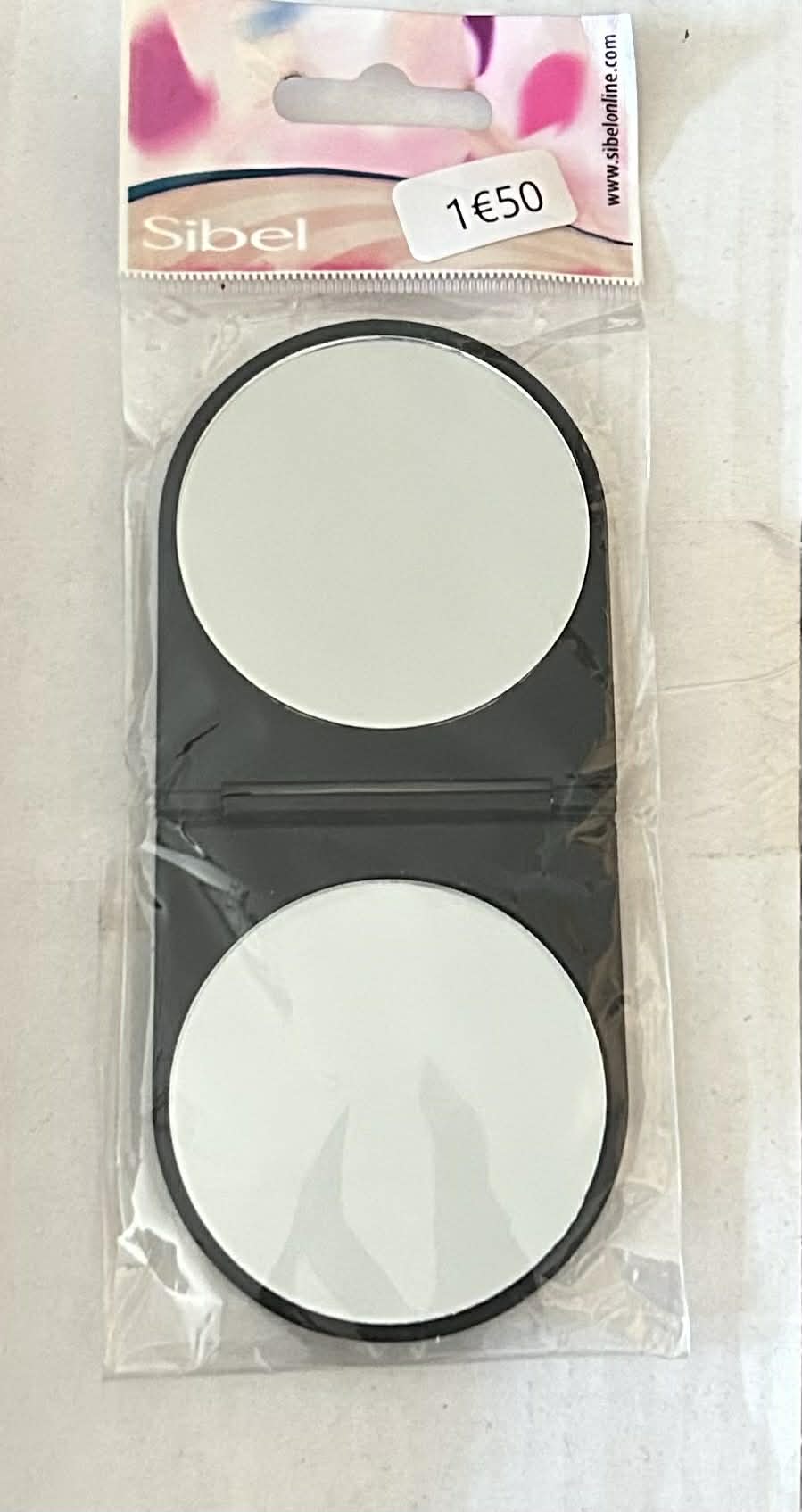 Miroir cosmétique noir Sibel