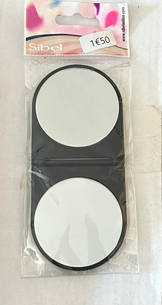 Miroir cosmétique noir Sibel