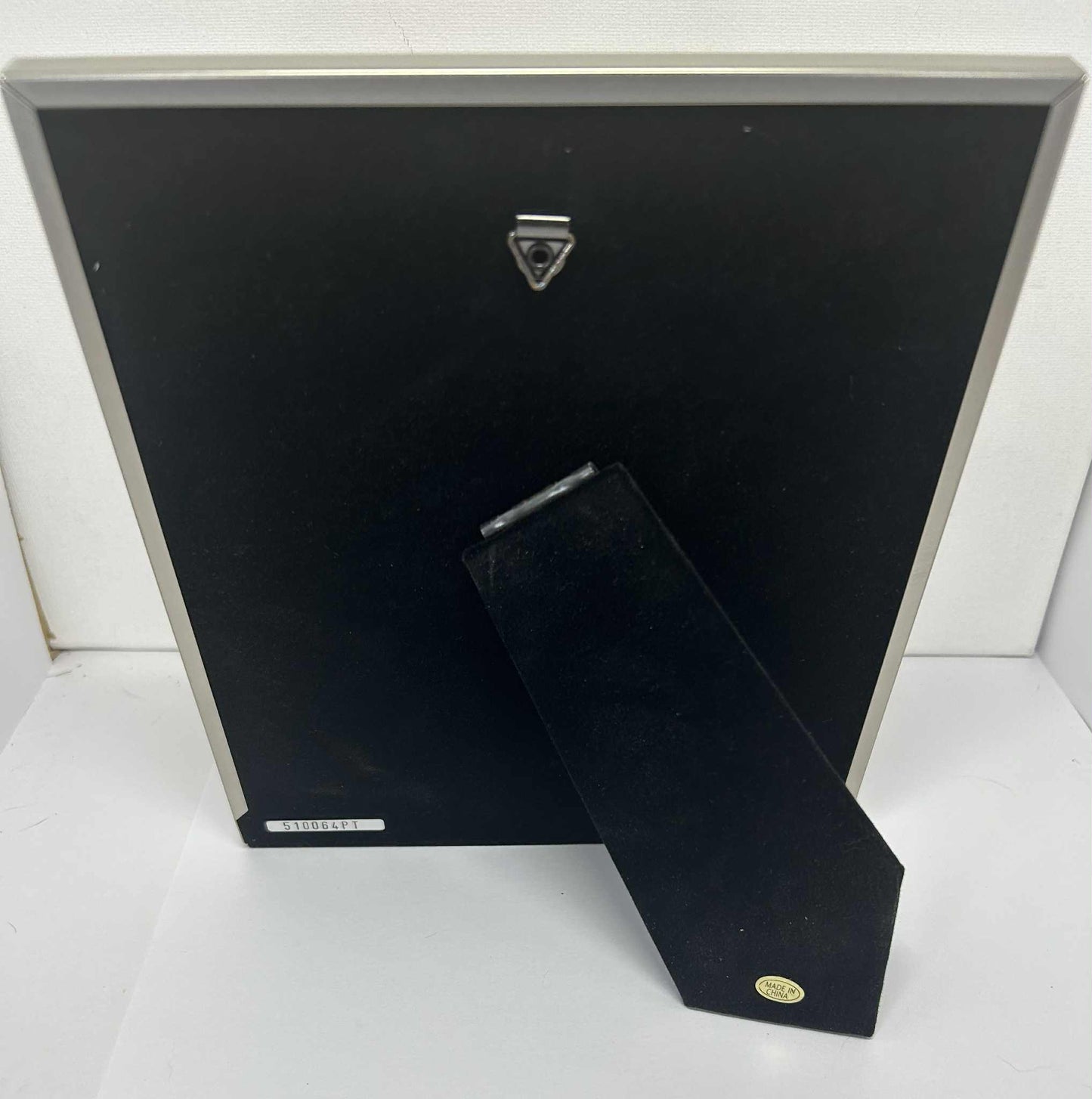 Cadre photo calendrier perpétuel en métal argenté de GmbH (18*21cm)